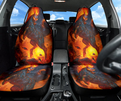 Fire Horse Car Seat Covers