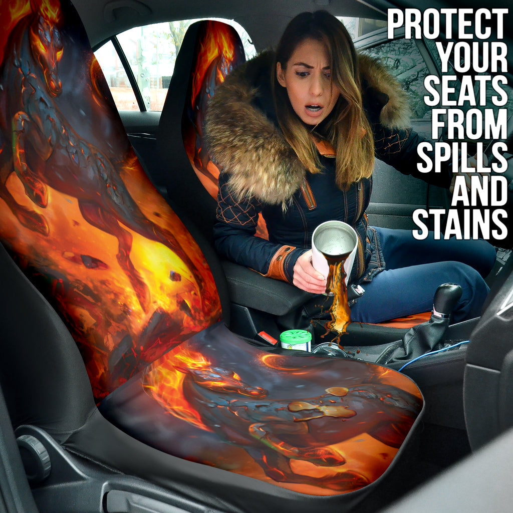 Fire Horse Car Seat Covers
