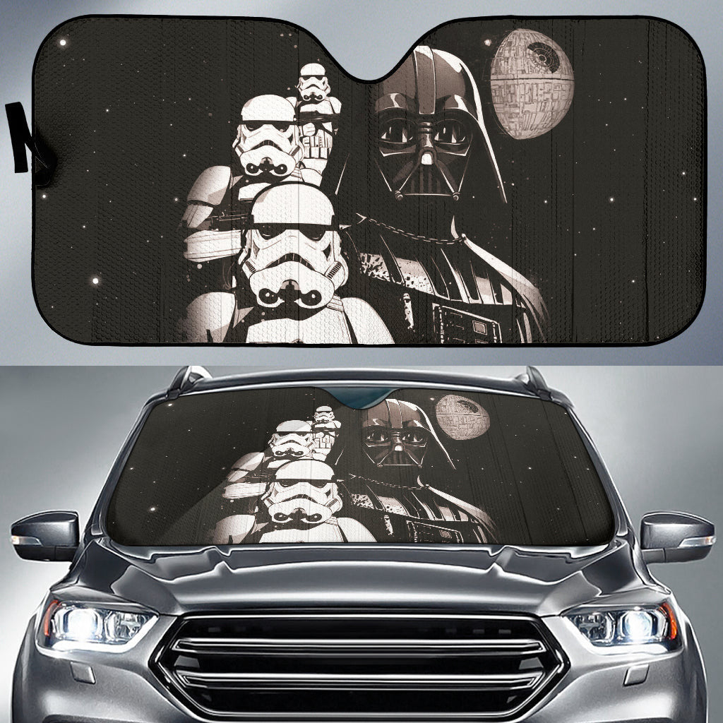 Star Wars Darth Vader And Stormtroopers Car Auto Sun Shades