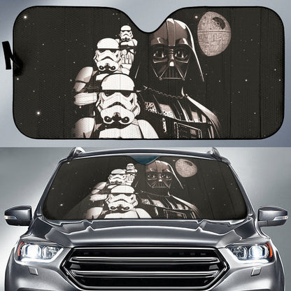 Star Wars Darth Vader And Stormtroopers Car Auto Sun Shades