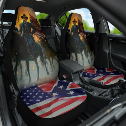 US American Civil War Car Seat Covers Style