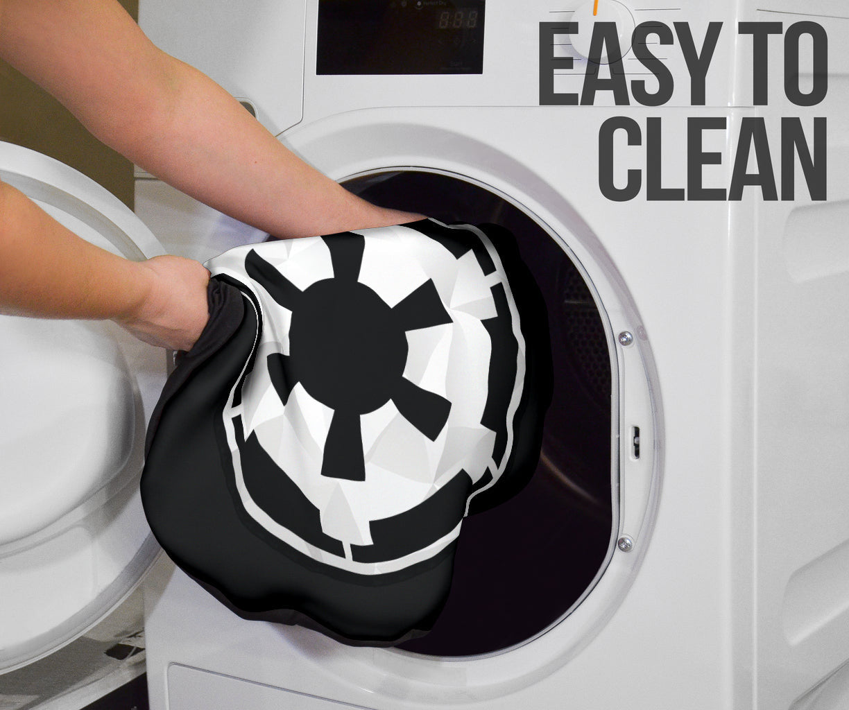 Stormtrooper Darth Vader Half Face with Galactic Empire Logo Star Wars Car Seat Covers