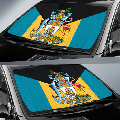 The Bahamas In My Heart Car Auto Sun Shades