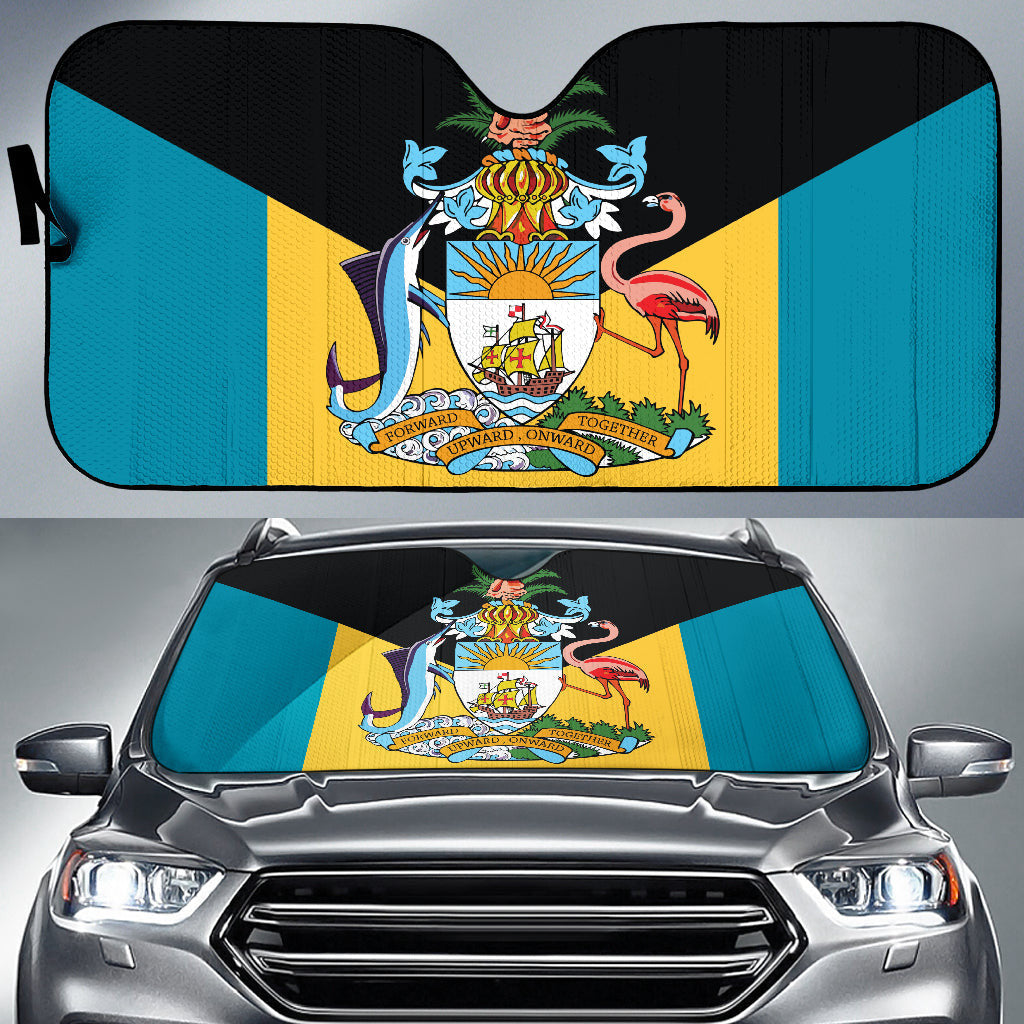 The Bahamas In My Heart Car Auto Sun Shades