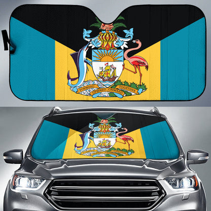 The Bahamas In My Heart Car Auto Sun Shades