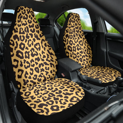 Leopard Skin Print Car Seat Covers