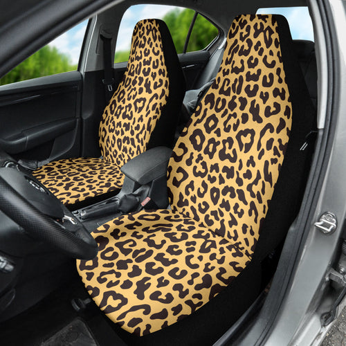 Leopard Skin Print Car Seat Covers