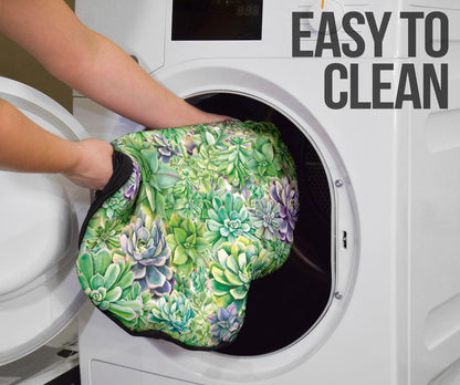 Succulent Natural Watercolor Car Seat Covers