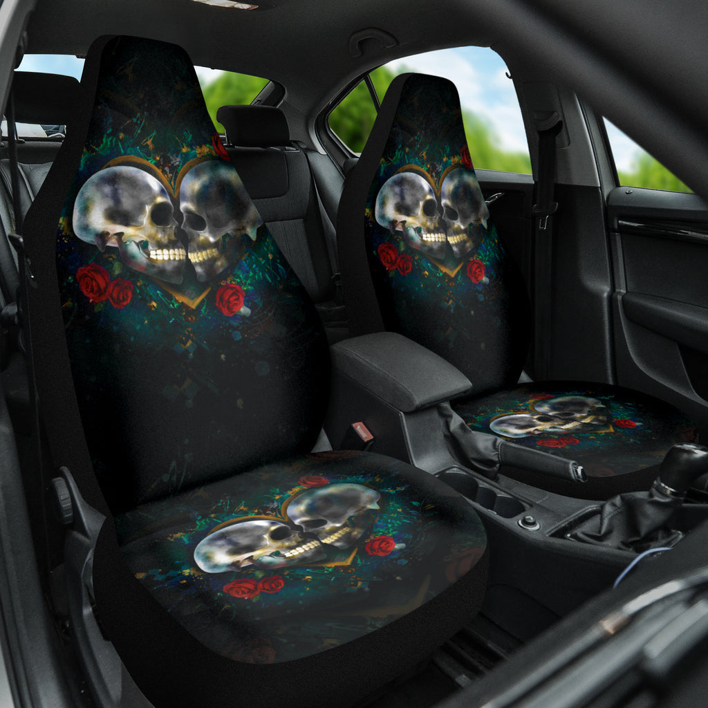 Skull Love Car Seat Covers Amazing Gift Ideas