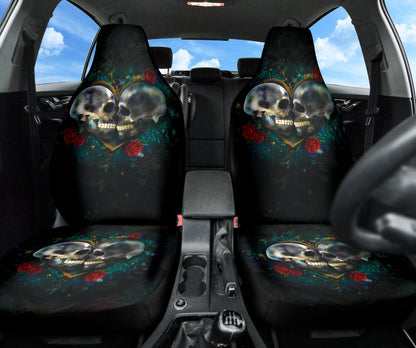 Skull Love Car Seat Covers Amazing Gift Ideas