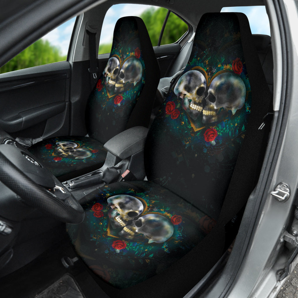 Skull Love Car Seat Covers Amazing Gift Ideas