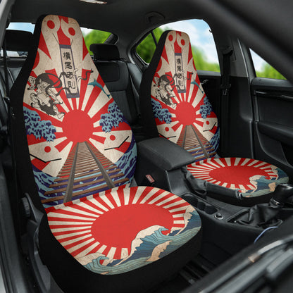 Amazing Car Accessories Decoration Japan Culture Car Seat Covers