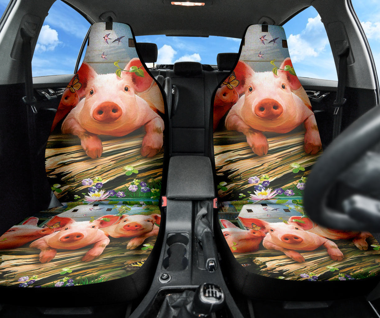 Amazing Gift Ideas Pig Car Seat Covers