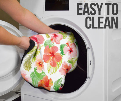 Pink Hibicus Toucan Watercolor Car Seat Covers