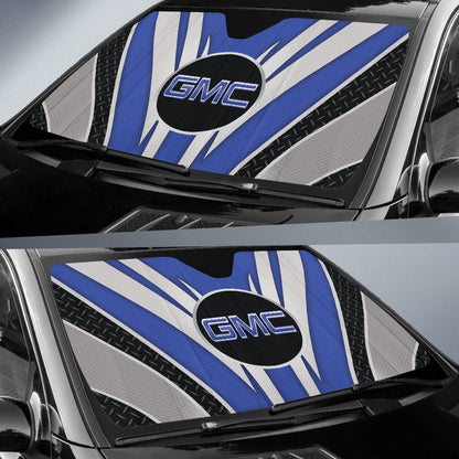 GMC Car Auto Sun Shades Blue