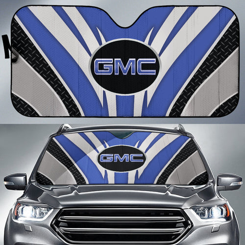 GMC Car Auto Sun Shades Blue