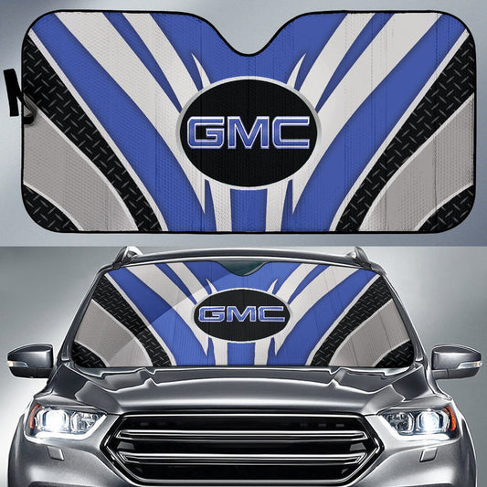 GMC Car Auto Sun Shades Blue