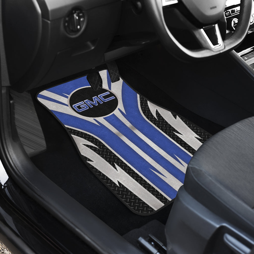 GMC Car Floor Mats Blue