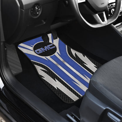 GMC Car Floor Mats Blue