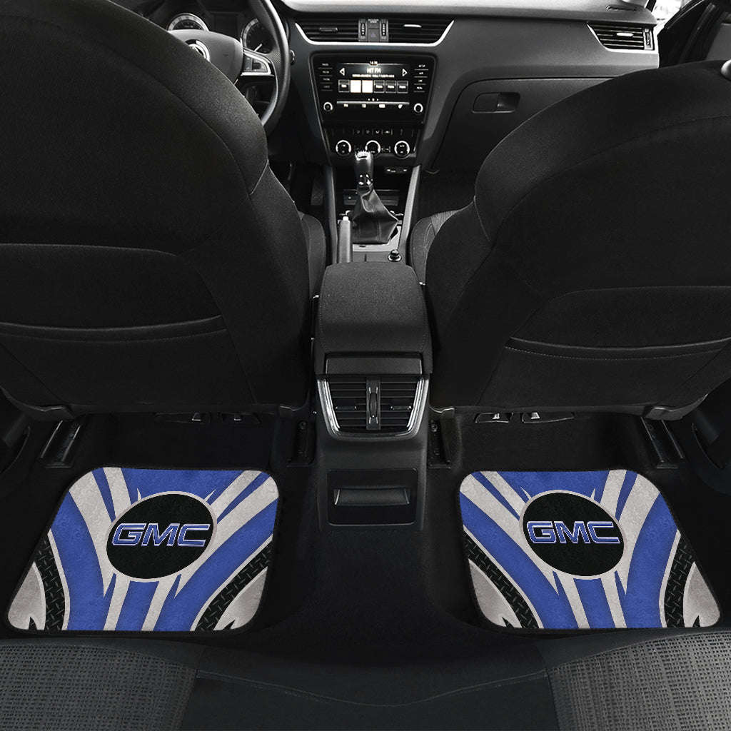 GMC Car Floor Mats Blue