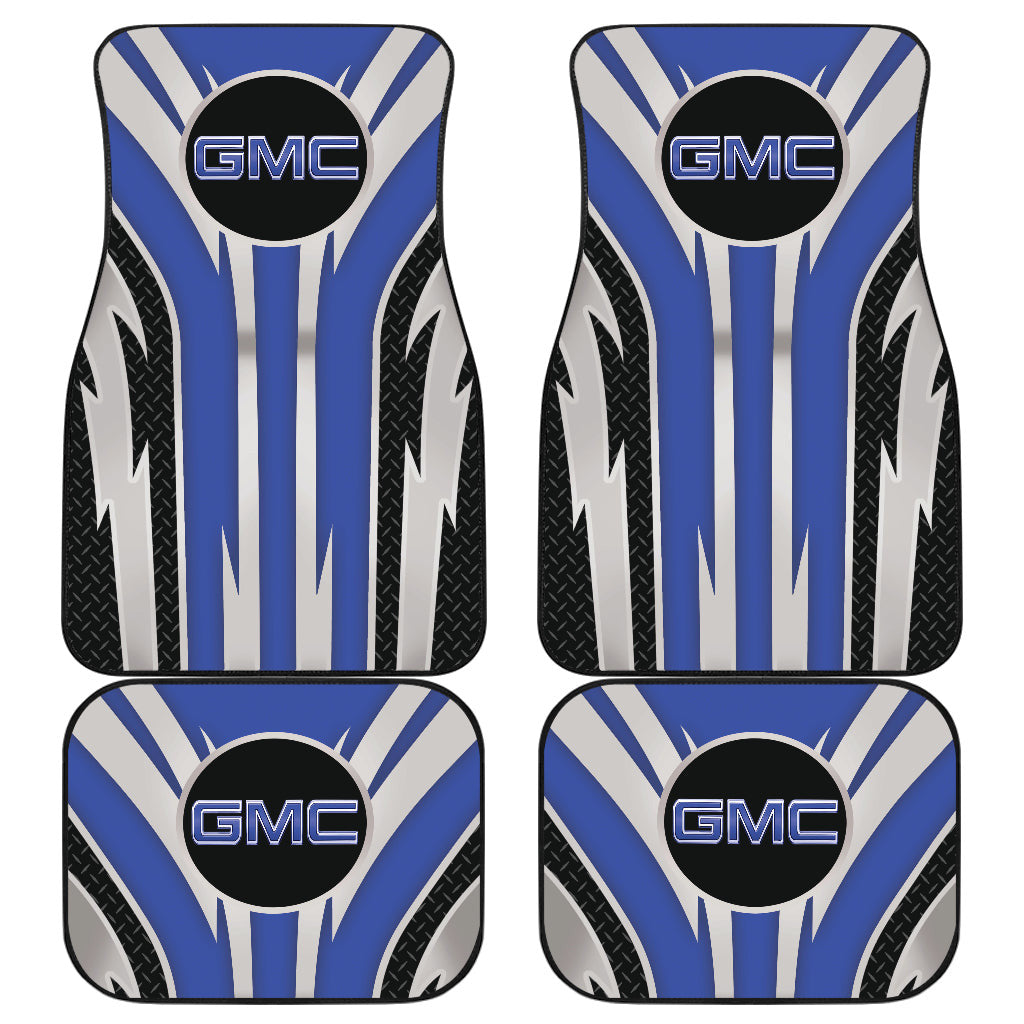 GMC Car Floor Mats Blue