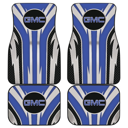 GMC Car Floor Mats Blue