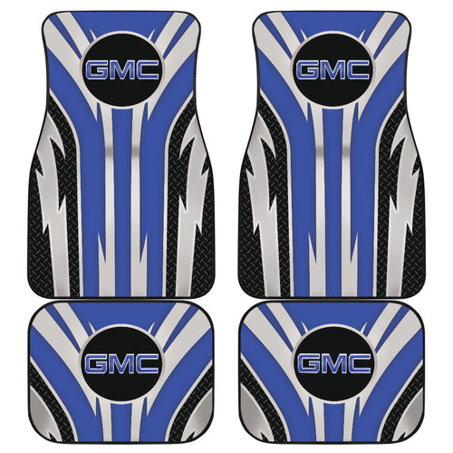 GMC Car Floor Mats Blue