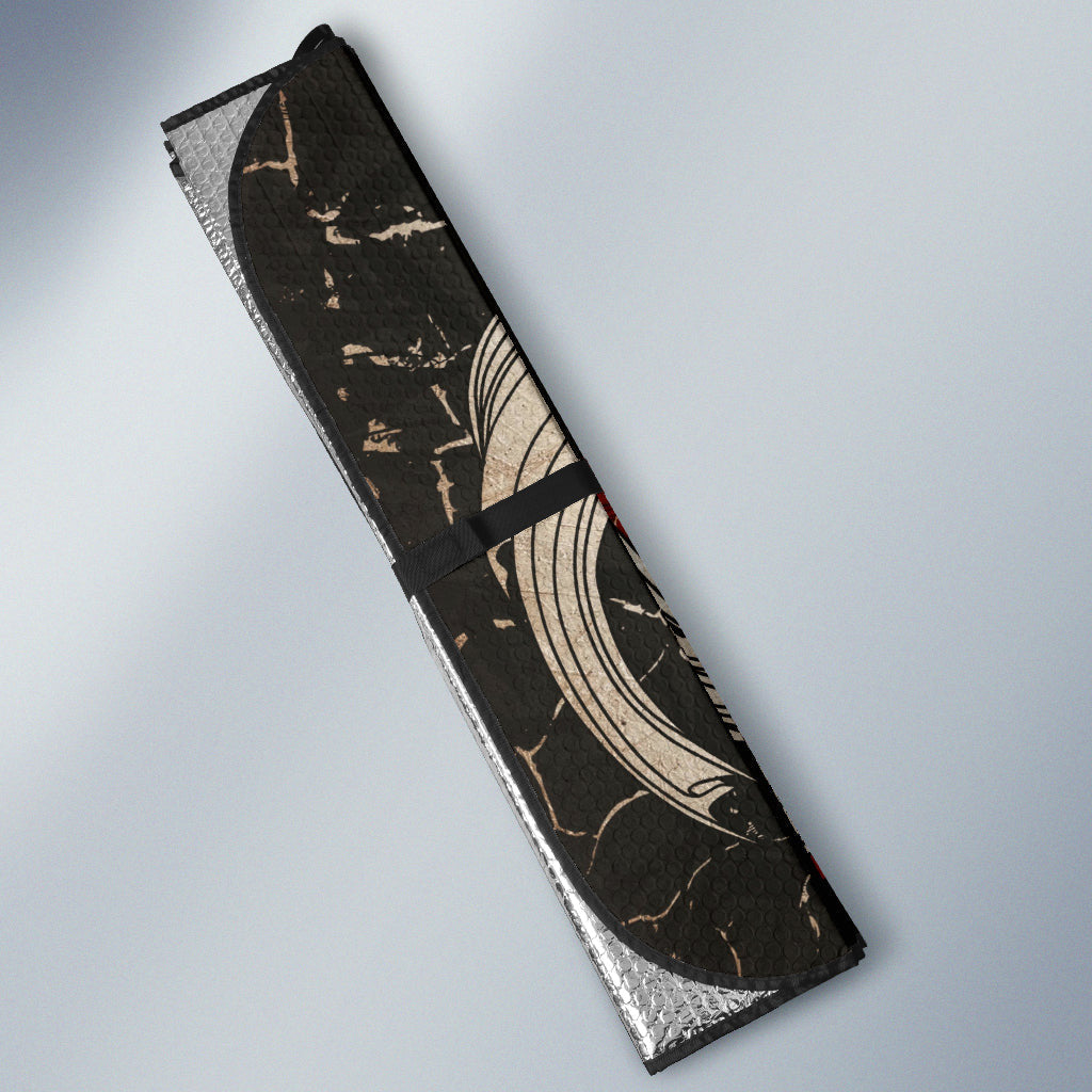 Japan Koi Fish Art Car Auto Sun Shades