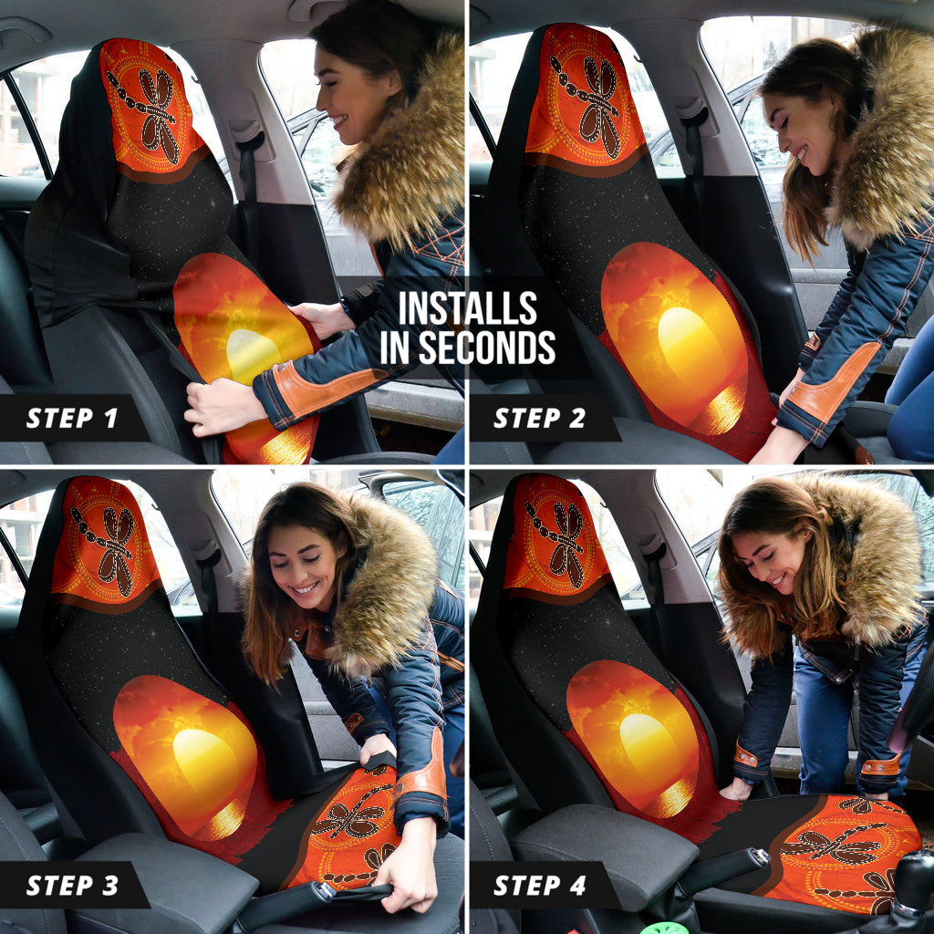 Aboriginal Australians Car Seat Covers