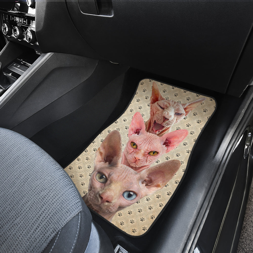 Amazing Car Accessories Decoration Sphynx Car Floor Mats