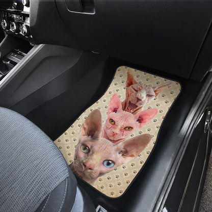 Amazing Car Accessories Decoration Sphynx Car Floor Mats