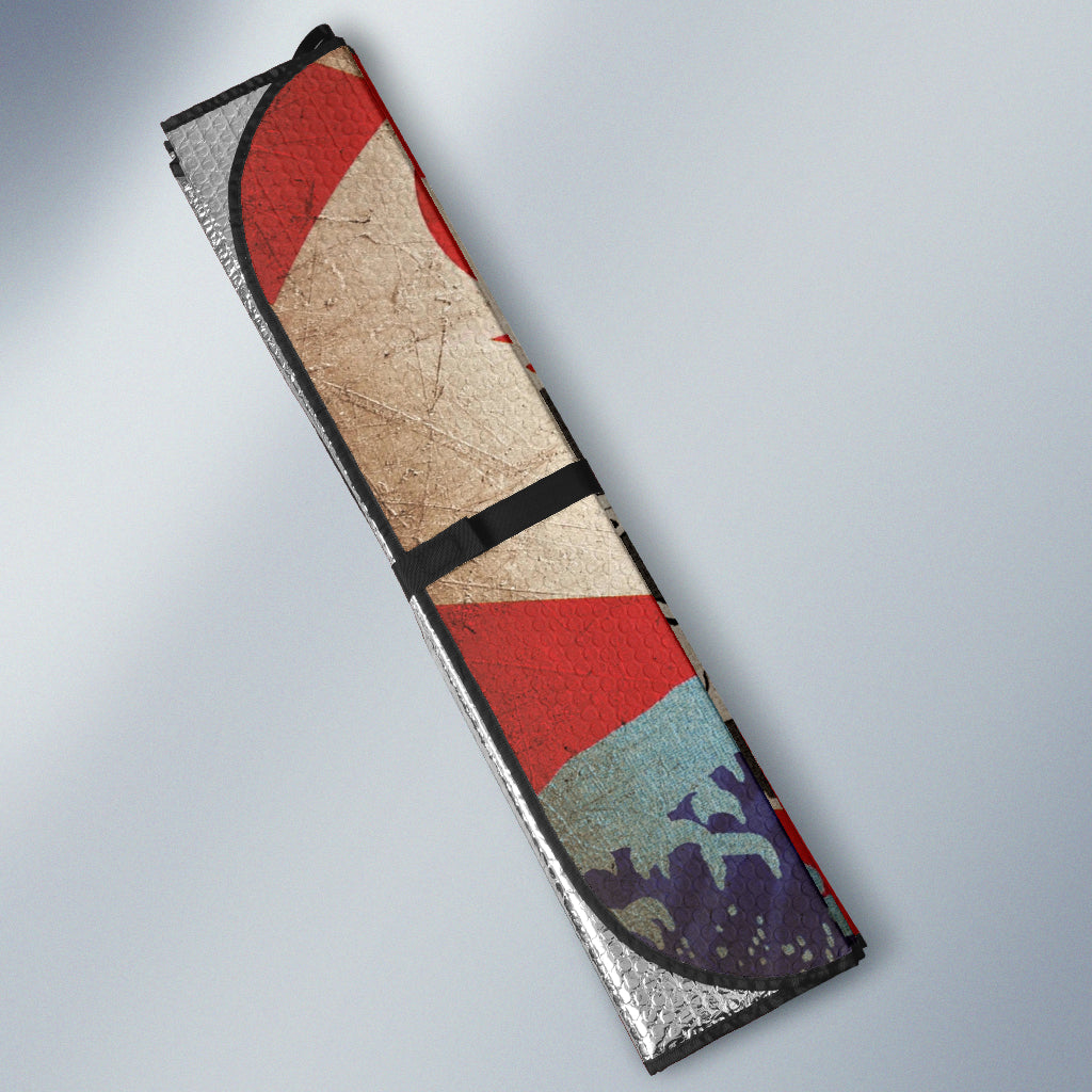 Amazing Car Accessories Decoration Japan Culture Car Auto Sun Shades