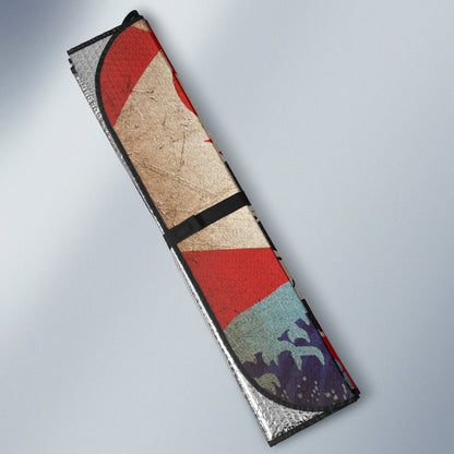Amazing Car Accessories Decoration Japan Culture Car Auto Sun Shades