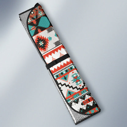 Aztec Design Car Auto Sun Shades