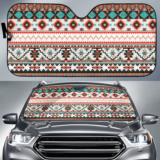Aztec Design Car Auto Sun Shades