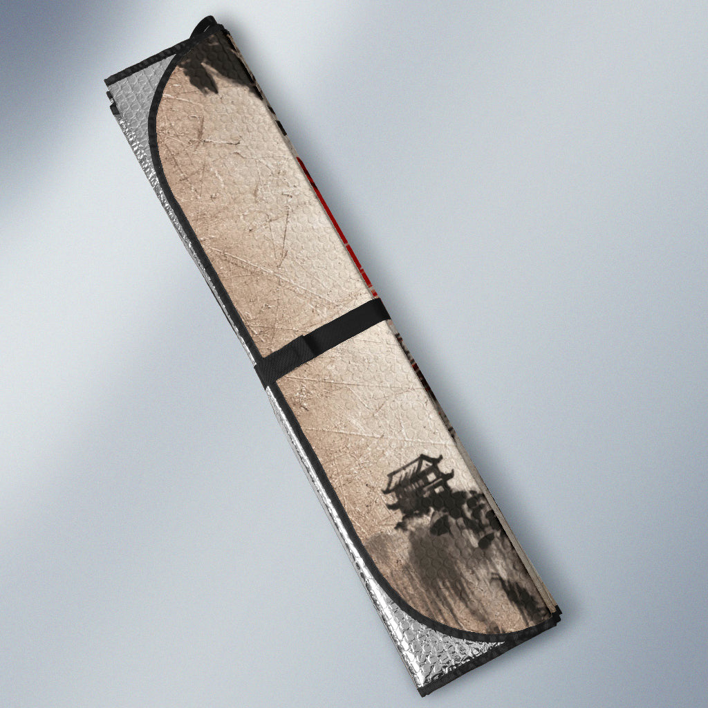 Japan Mountain Landscape Car Auto Sun Shades