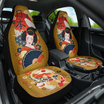 Amazing Car Accessories Decoration Japan Culture Travel Car Seat Covers