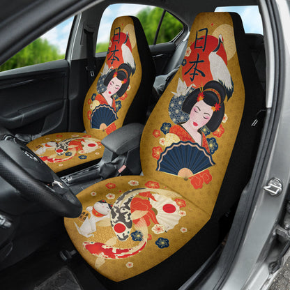 Amazing Car Accessories Decoration Japan Culture Travel Car Seat Covers