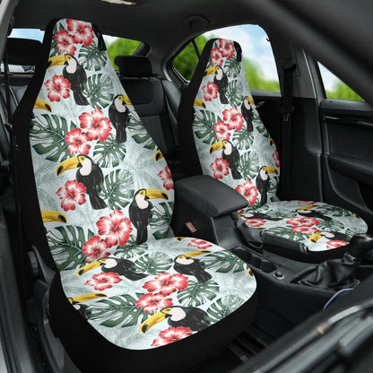 Hibicus Toucan Vintage Car Seat Covers