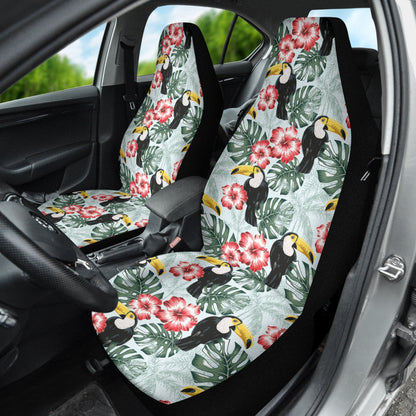 Hibicus Toucan Vintage Car Seat Covers