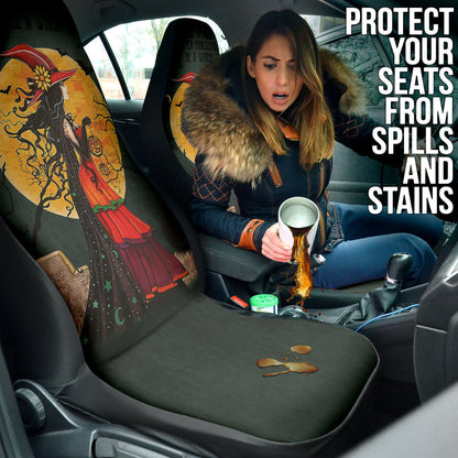 In The World Full Of Princesses Be A Witch Car Seat Covers