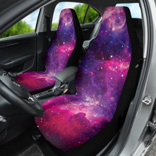 Amazing Purple Universe and Planets Car Seat Covers