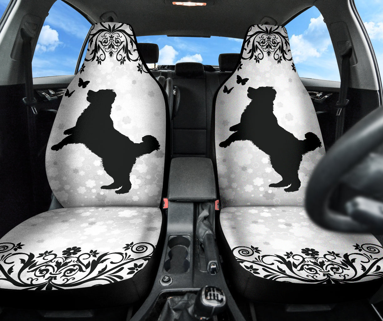 Bernese Mountain Car Seat Covers