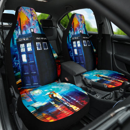 Tardis Telephone Doctor Who Car Seat Covers Amazing