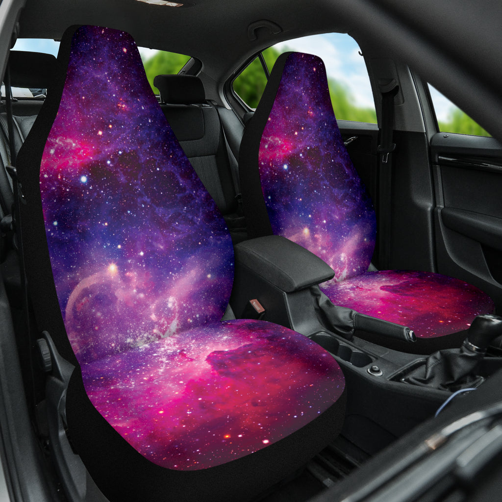 Amazing Purple Universe and Planets Car Seat Covers