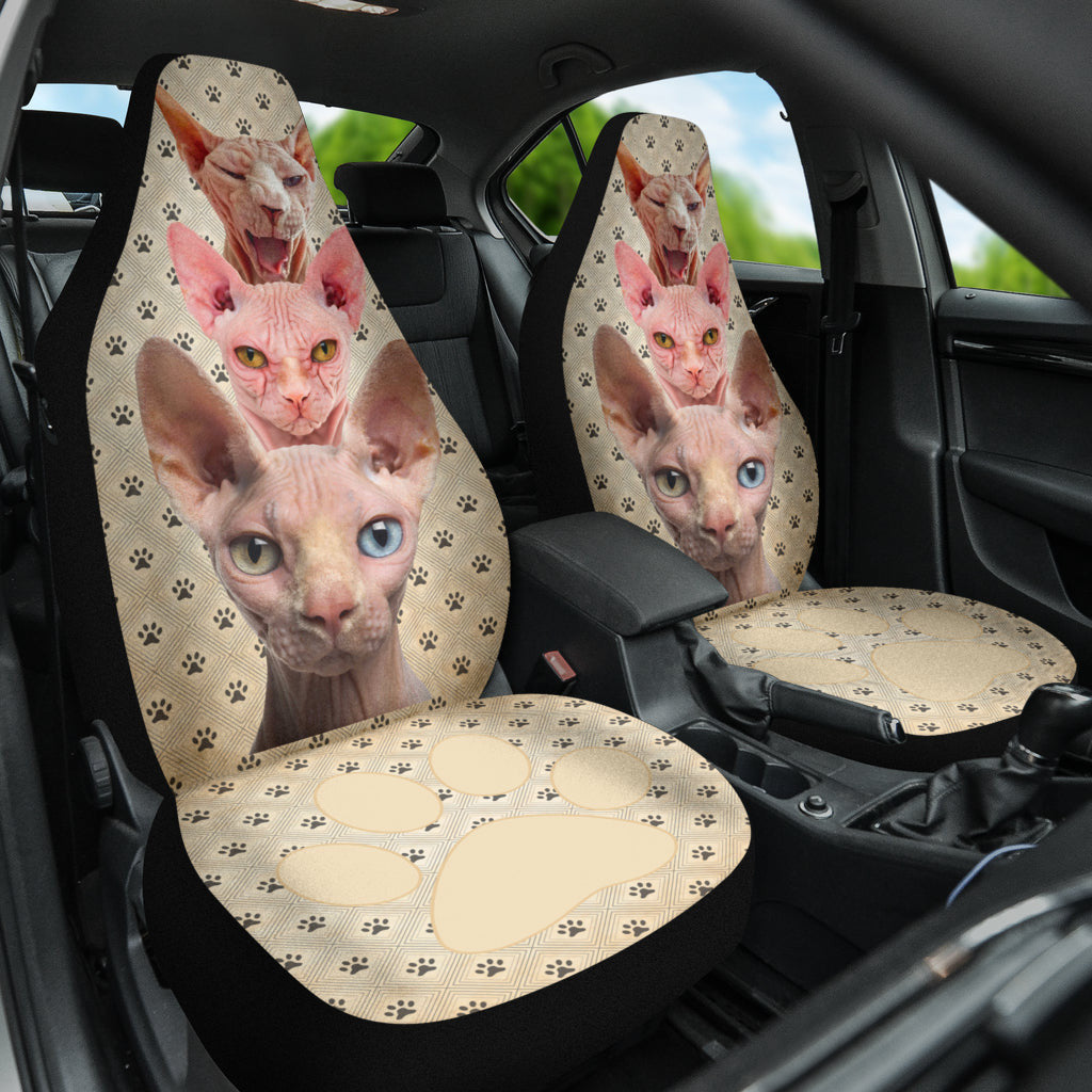 Amazing Car Accessories Decoration Sphynx Car Seat Covers