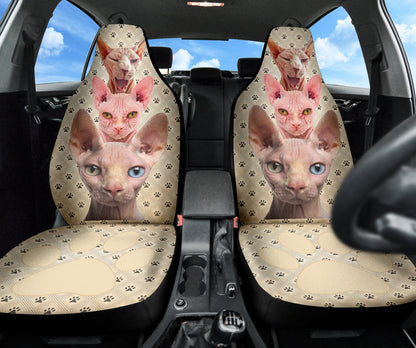 Amazing Car Accessories Decoration Sphynx Car Seat Covers