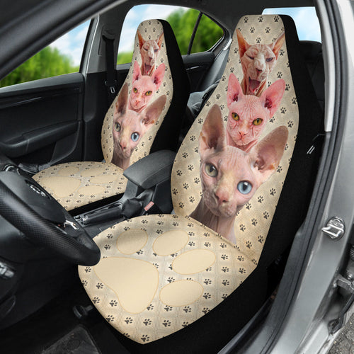 Amazing Car Accessories Decoration Sphynx Car Seat Covers