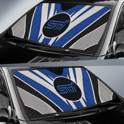 Subaru Sti Car Auto Sun Shades Blue