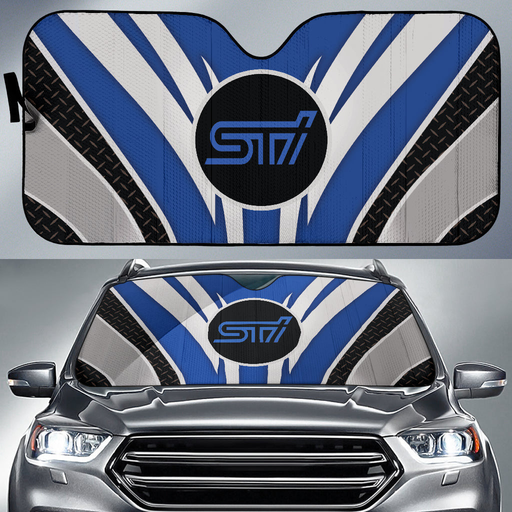 Subaru Sti Car Auto Sun Shades Blue